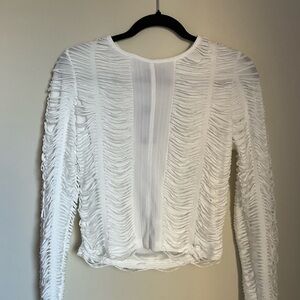 Pretty Little Thing Distressed Top